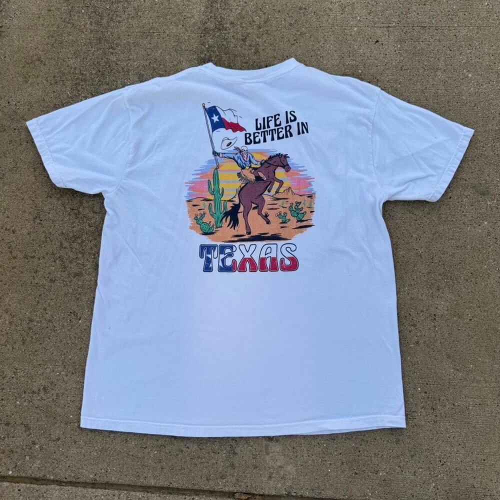 Comfort Colors Men's White T-shirt